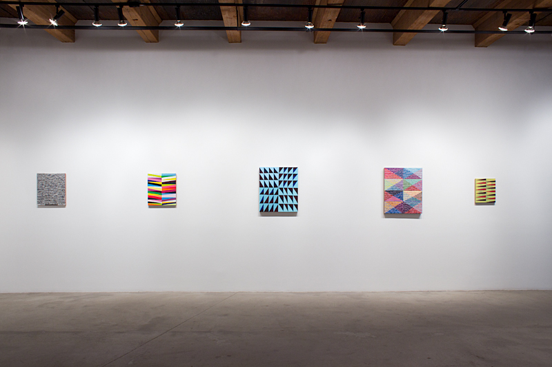 Installation view at Rhona Hoffman Gallery