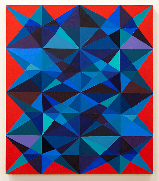 Untitled (blue diamonds), 2008